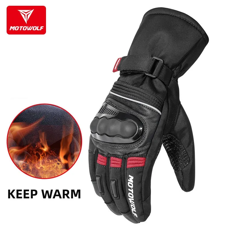 Motowolf Winter Motorcycle Glo - огляд і ціна Ski Glove Waterproof