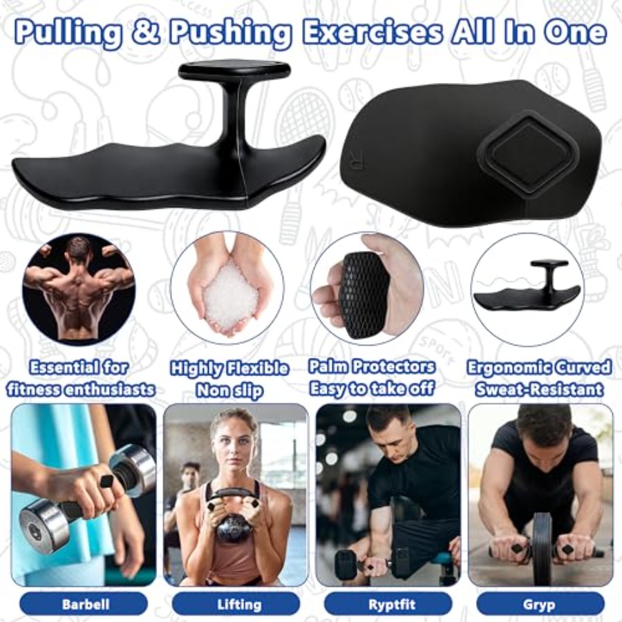 Large Silicone Workout Grips K - огляд і ціна Workout Glove Gym