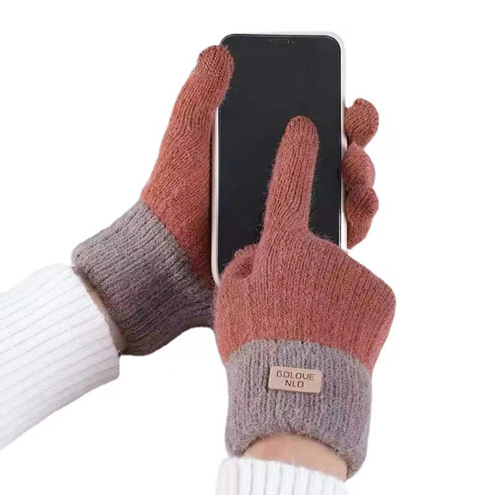 Women's Cable Knit Gloves Warm - огляд і ціна Wool Glove Lined