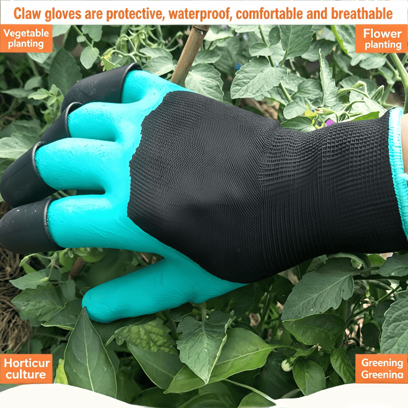 8-Finger Claw Gardening Gloves - огляд і ціна Gardening Glove Waterproof