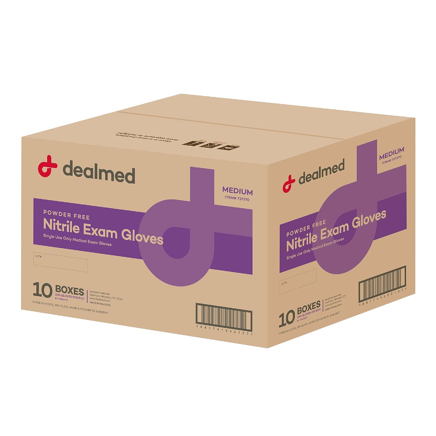 2000 Count Medium Nitrile Exam - огляд і ціна Exam Glove Nitrile