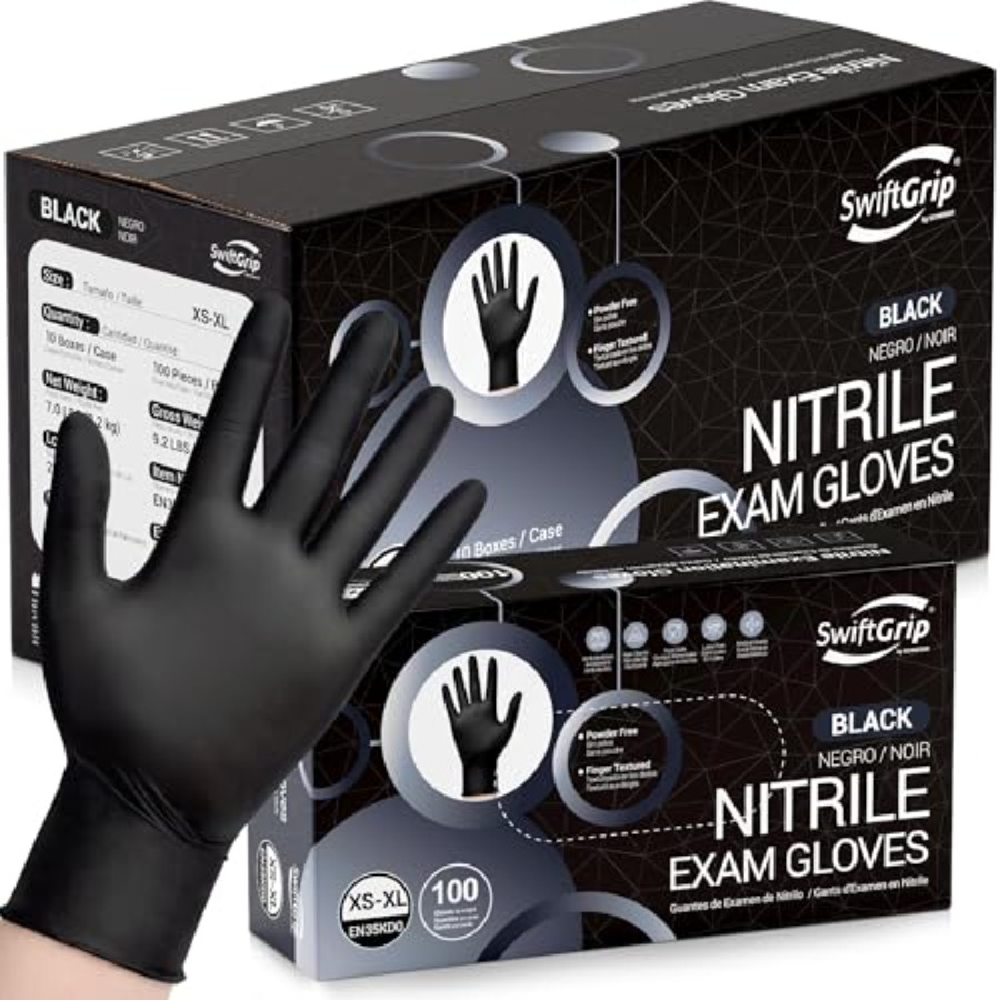 SwiftGrip Disposable Nitrile E - огляд і ціна Exam Glove Nitrile