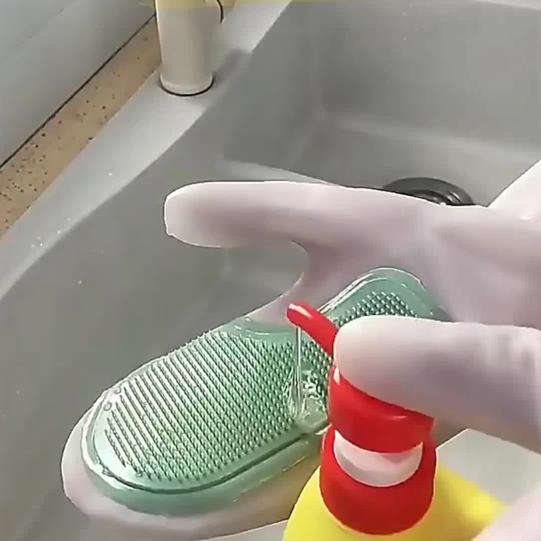 2Pcs Durable Lead-Free Latex D - огляд і ціна Rubber Glove Cleaning