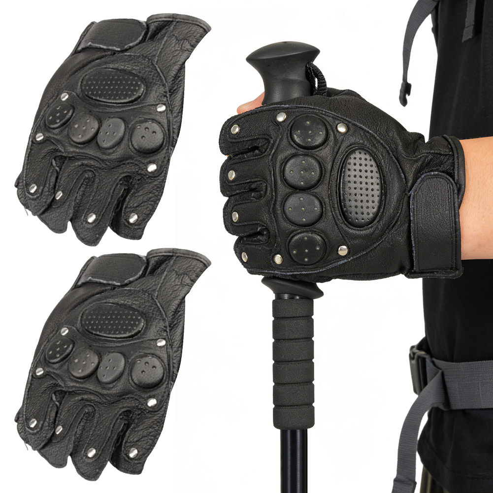 Motorcycle Fingerless Driving  - огляд і ціна Leather Driving Glove