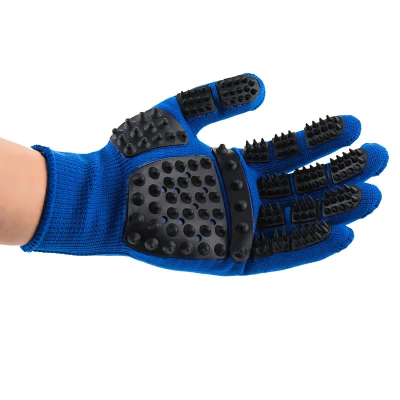 1PC Pet Hair Grooming Gloves C - огляд і ціна Rubber Glove Cleaning