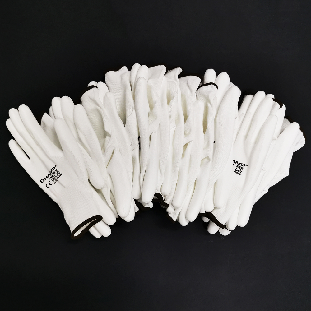 10 Pairs PU Nitrile Safety Coa - огляд і ціна Nitrile Mechanic Glove