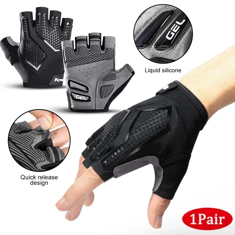 Anti Slip Shock Breathable Hal - огляд і ціна Cycling Glove Padded