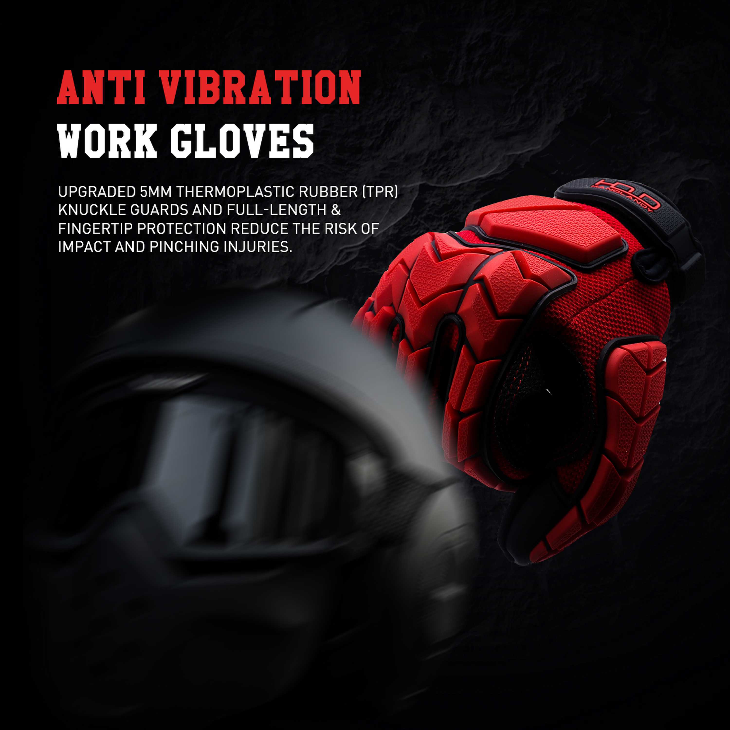HANDLANDY Anti Vibration Work  - огляд і ціна Work Glove Impact