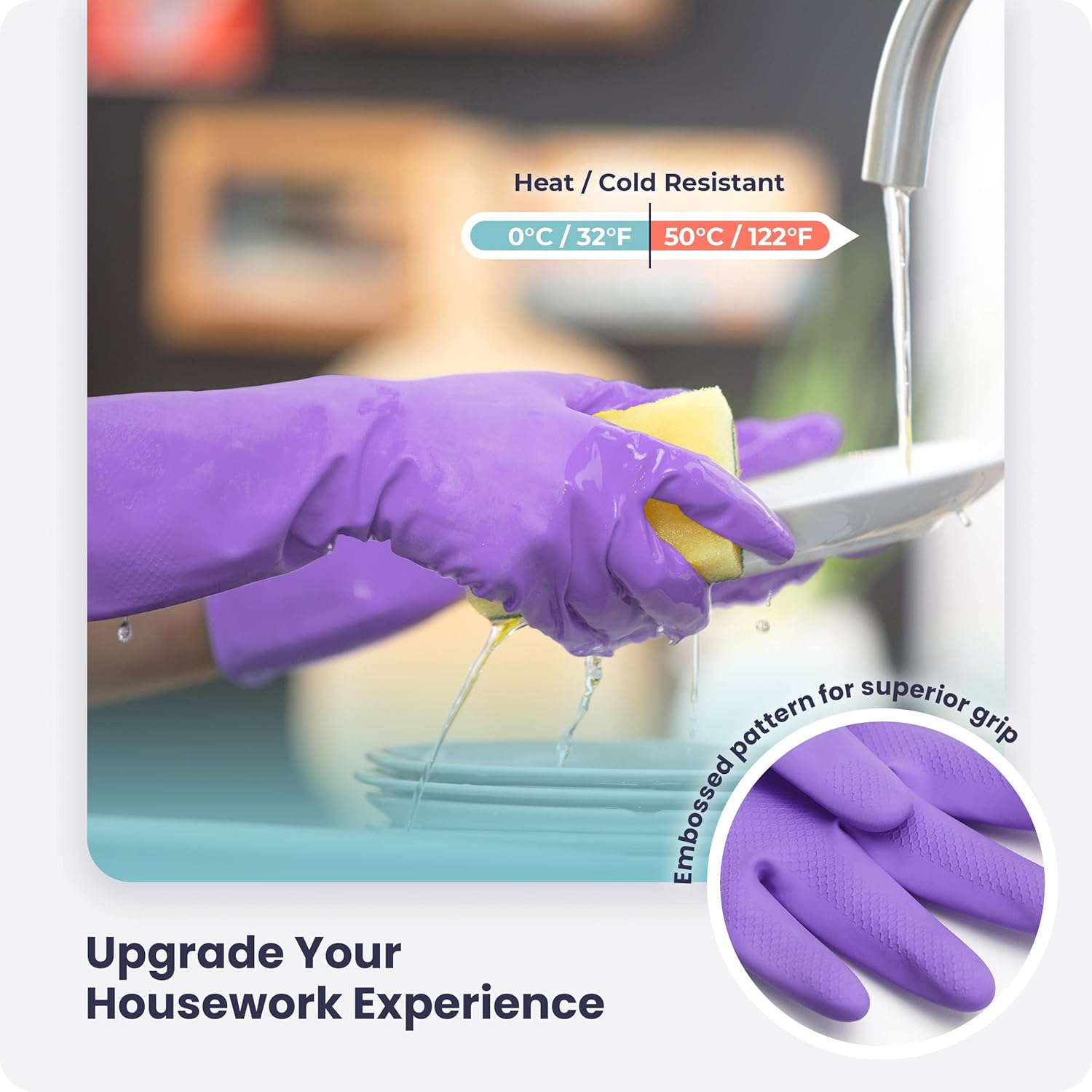 3/6/12/60 Pairs Dishwashing Gl - огляд і ціна Rubber Glove Cleaning