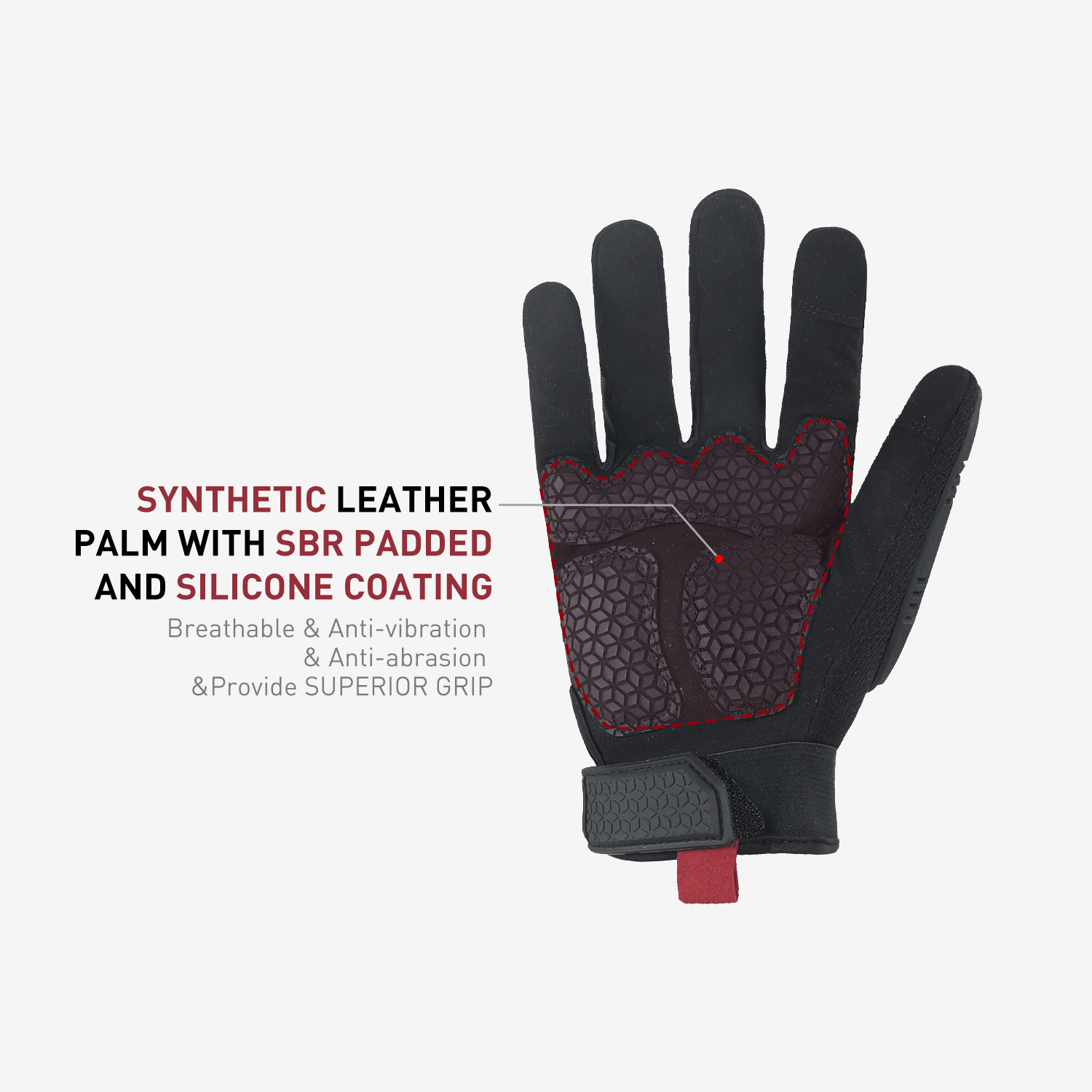 HANDLANDY Work Gloves for Men, - огляд і ціна Work Glove Impact