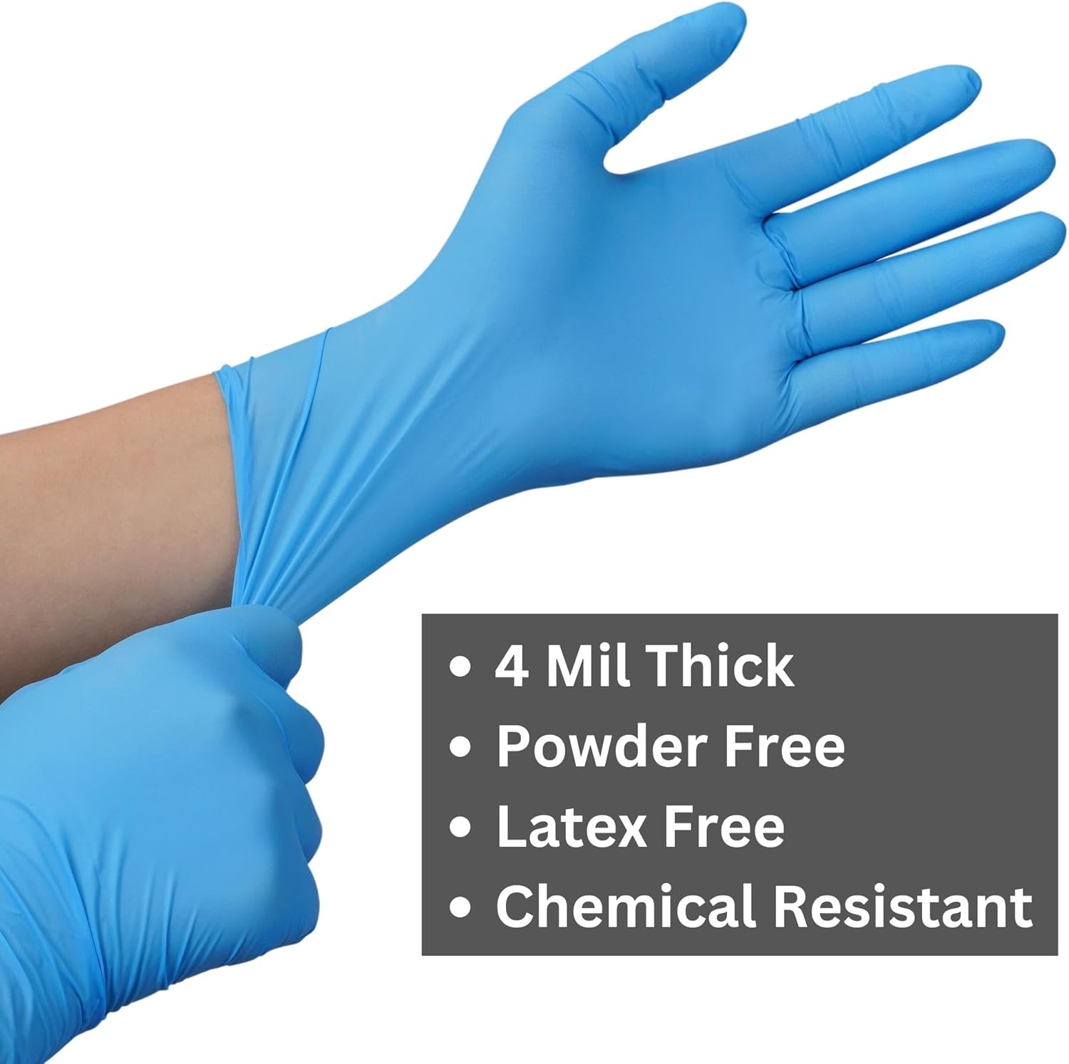 4 Mil Nitrile Exam Gloves, Lat - огляд і ціна Exam Glove Nitrile