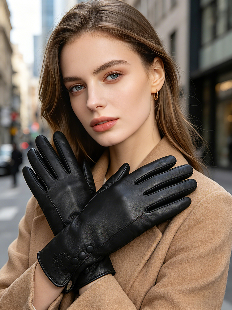 Fashion simple warm women leat - огляд і ціна Leather Driving Glove
