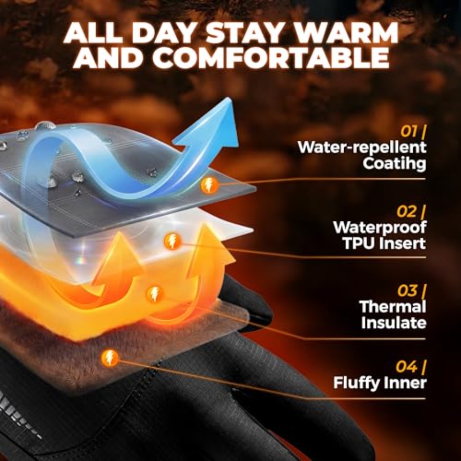 Winter Waterproof Ski Snow War - огляд і ціна Ski Glove Waterproof