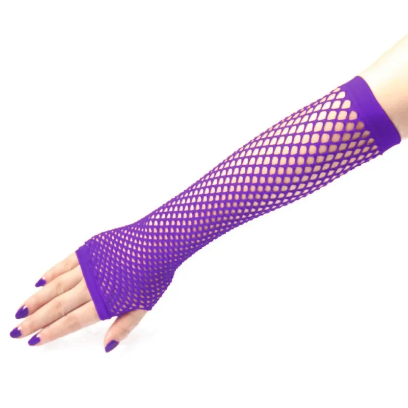Women Fashion Neon Fishnet Fin - огляд і ціна Fingerless Glove Knit