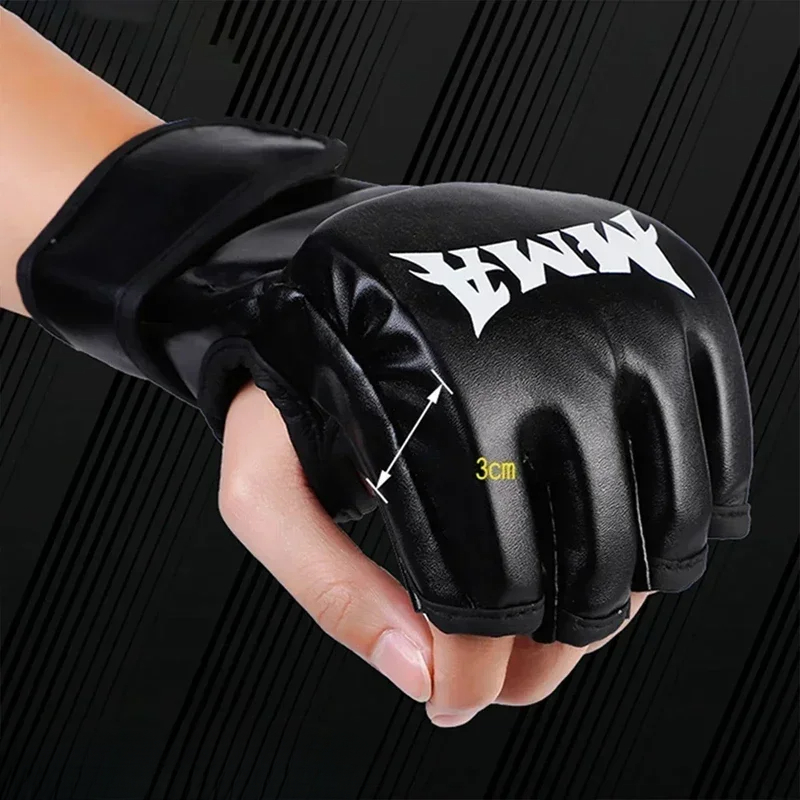 Half Finger Professional Boxin - огляд і ціна Motorcycle Glove Knuckle