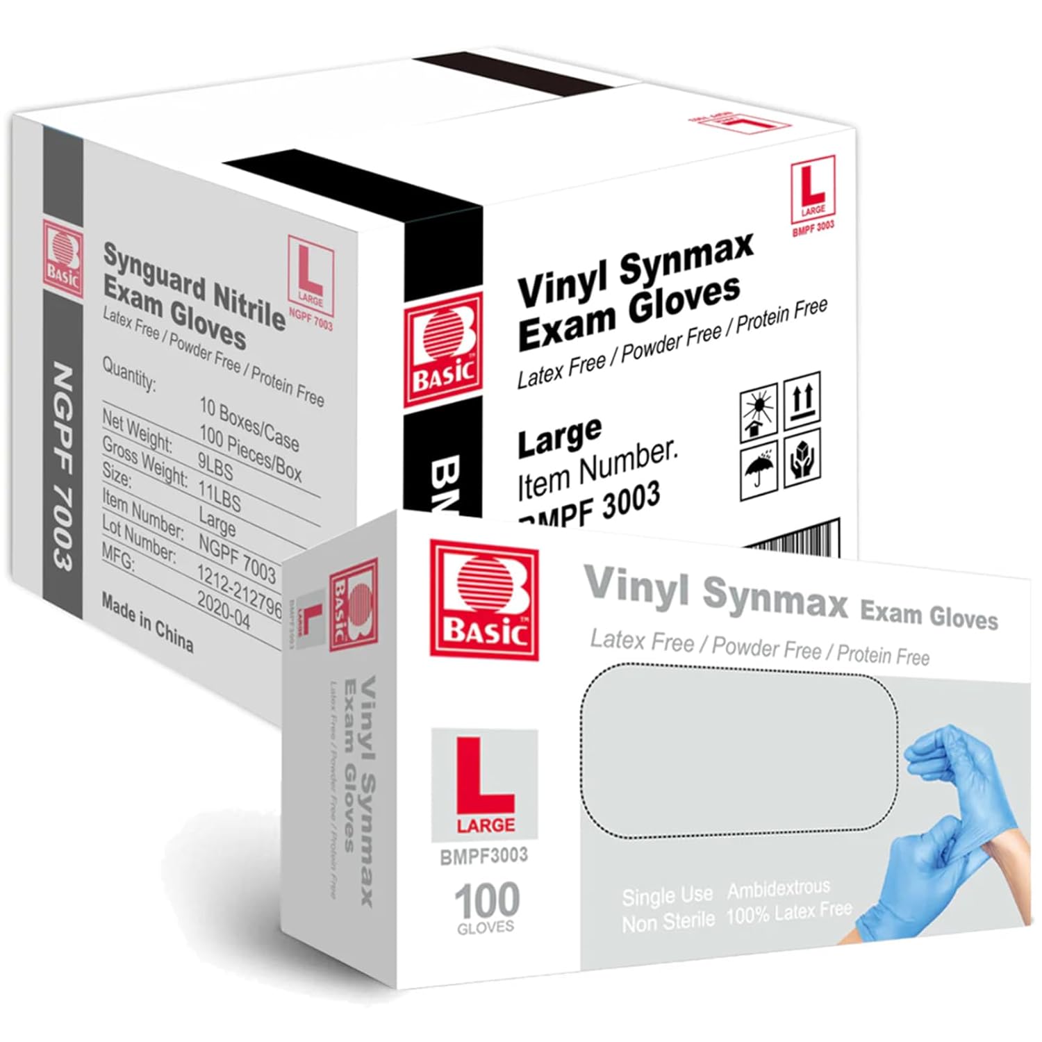 Vinyl Exam Gloves Latex-Free P - огляд і ціна Exam Glove Nitrile