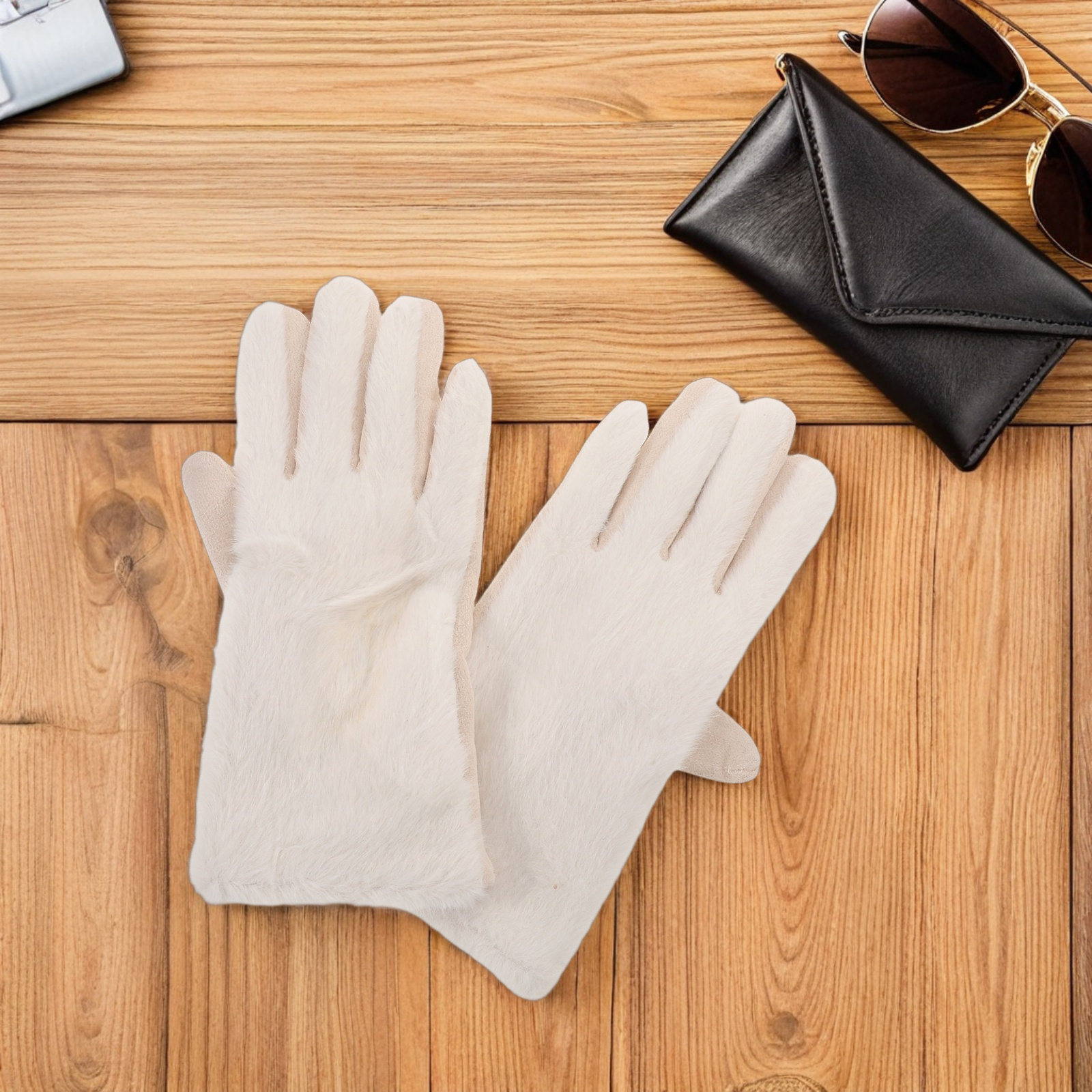 1Pair Fashion White Women Warm - огляд і ціна Winter Glove Insulated