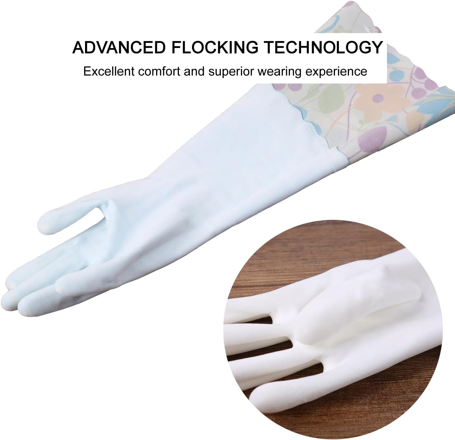 3 Pairs Rubber Cleaning Gloves - огляд і ціна Rubber Glove Cleaning
