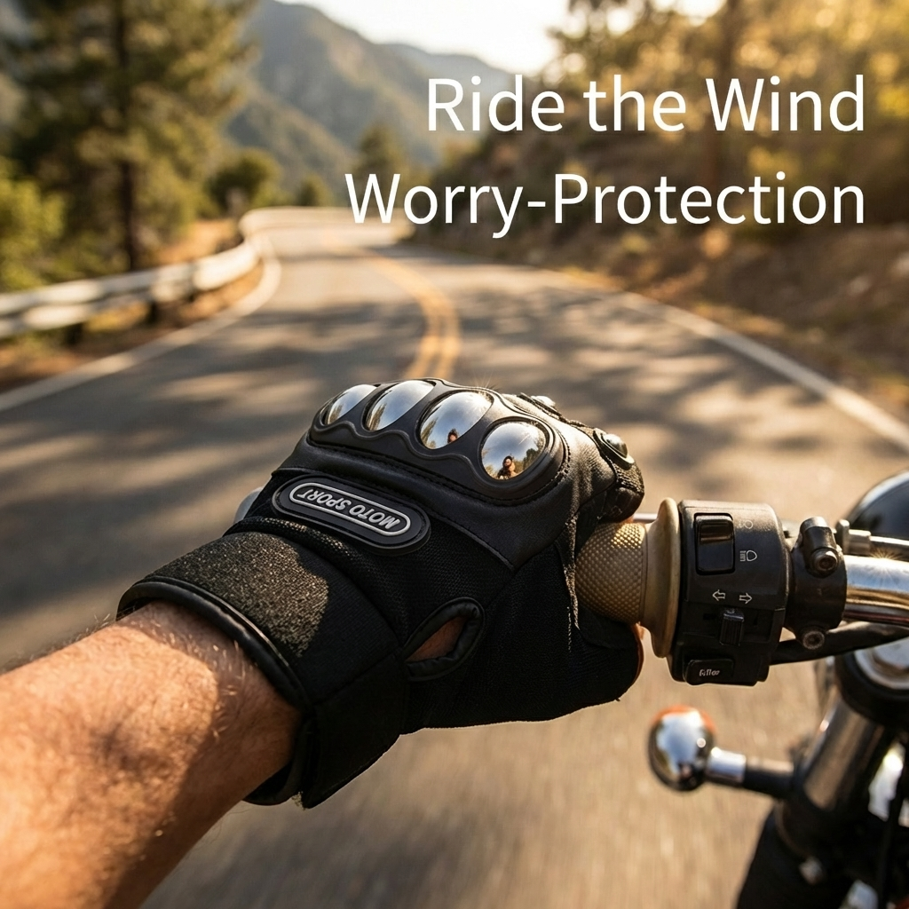 Steel Shell Knuckle Protection - огляд і ціна Motorcycle Glove Knuckle