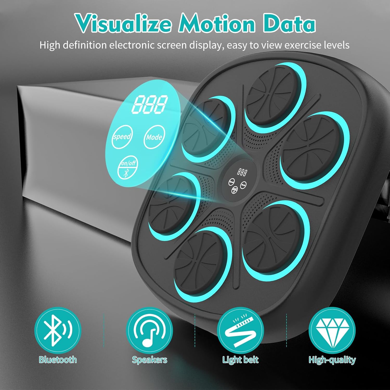 Wall Mounted Music Boxing Mach - огляд і ціна Workout Glove Gym