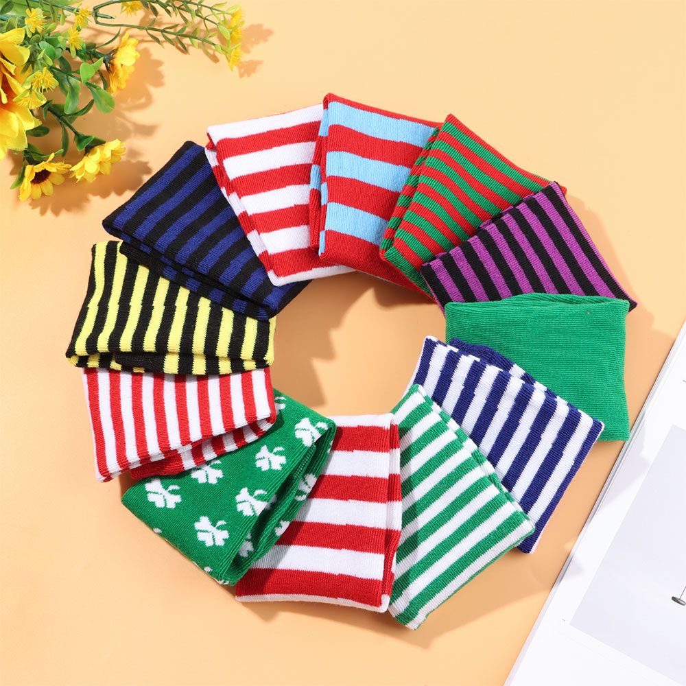 Striped Knitted Handschoenen L - огляд і ціна Fingerless Glove Knit