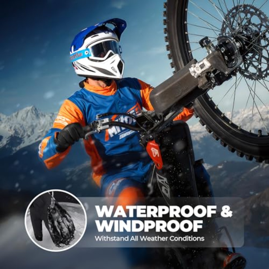 krosa Winter Gloves For Men Wo - огляд і ціна Ski Glove Waterproof
