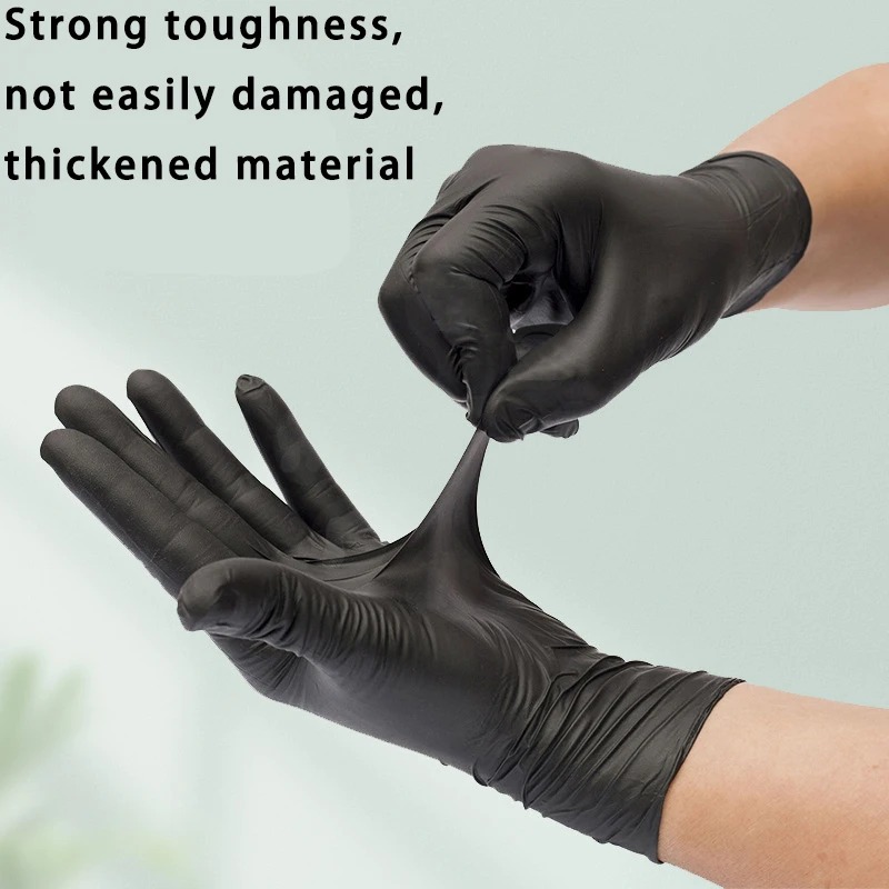 Black Nitrile Disposable Glove - огляд і ціна Nitrile Mechanic Glove