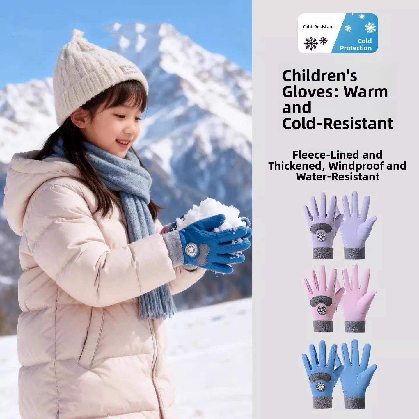 Children's Ski Gloves Winter W - огляд і ціна Winter Glove Insulated