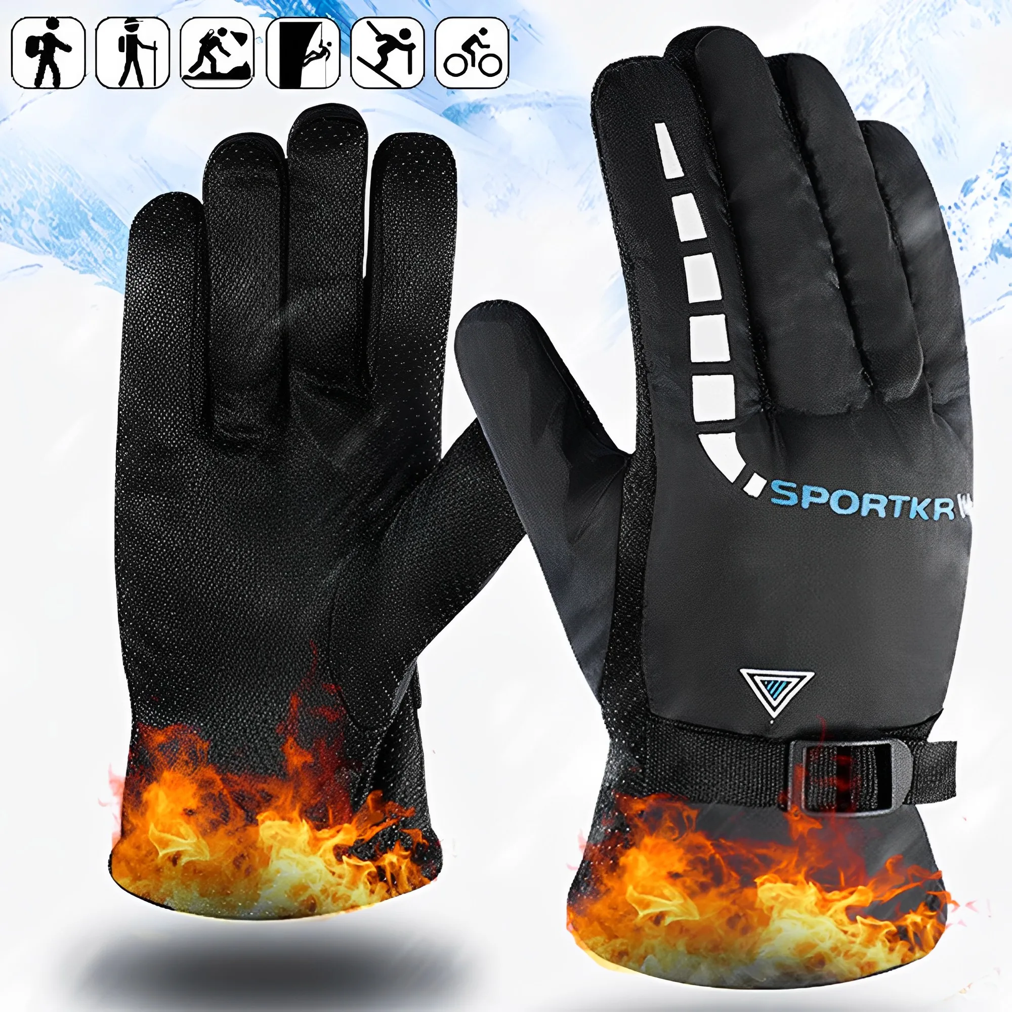 Motorcycle Cycling Gloves Warm - огляд і ціна Gardening Glove Waterproof