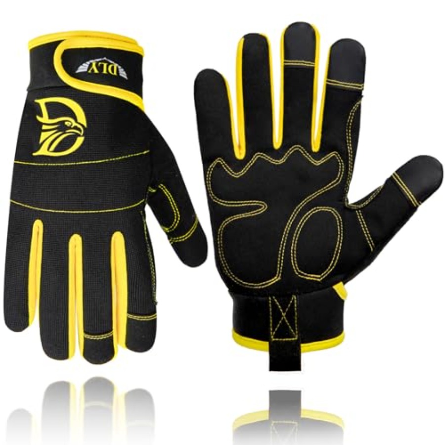 DLY Heavy Duty Work Gloves, Im - огляд і ціна Work Glove Impact