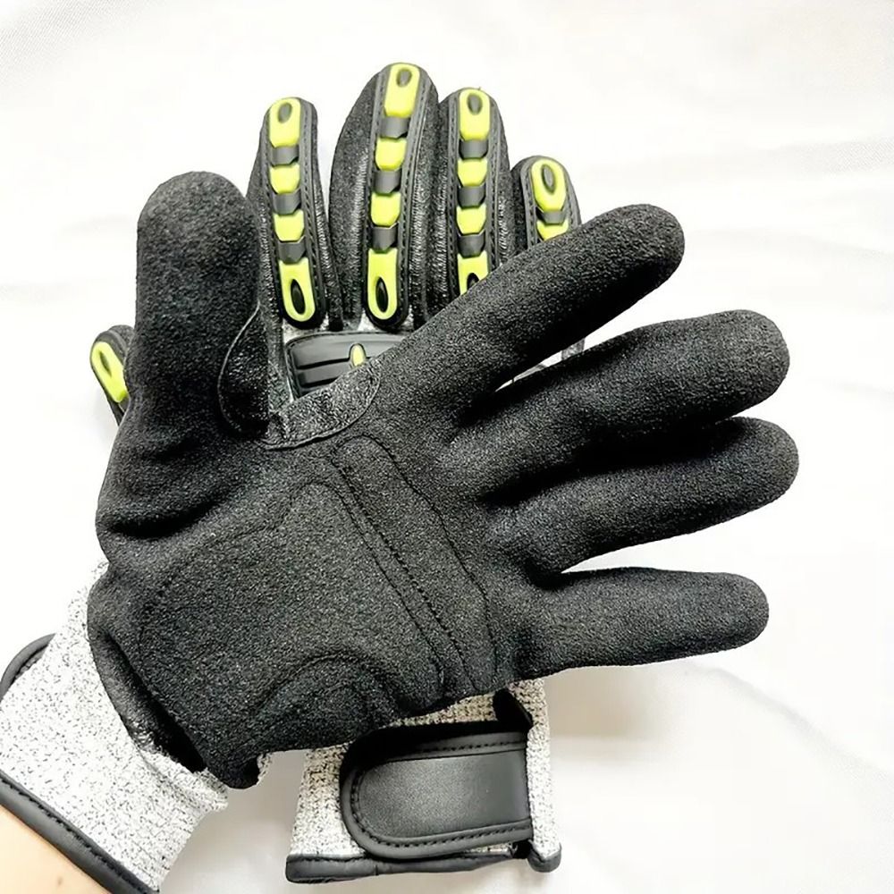 1Pair Anti-vibration Protectio - огляд і ціна Nitrile Mechanic Glove