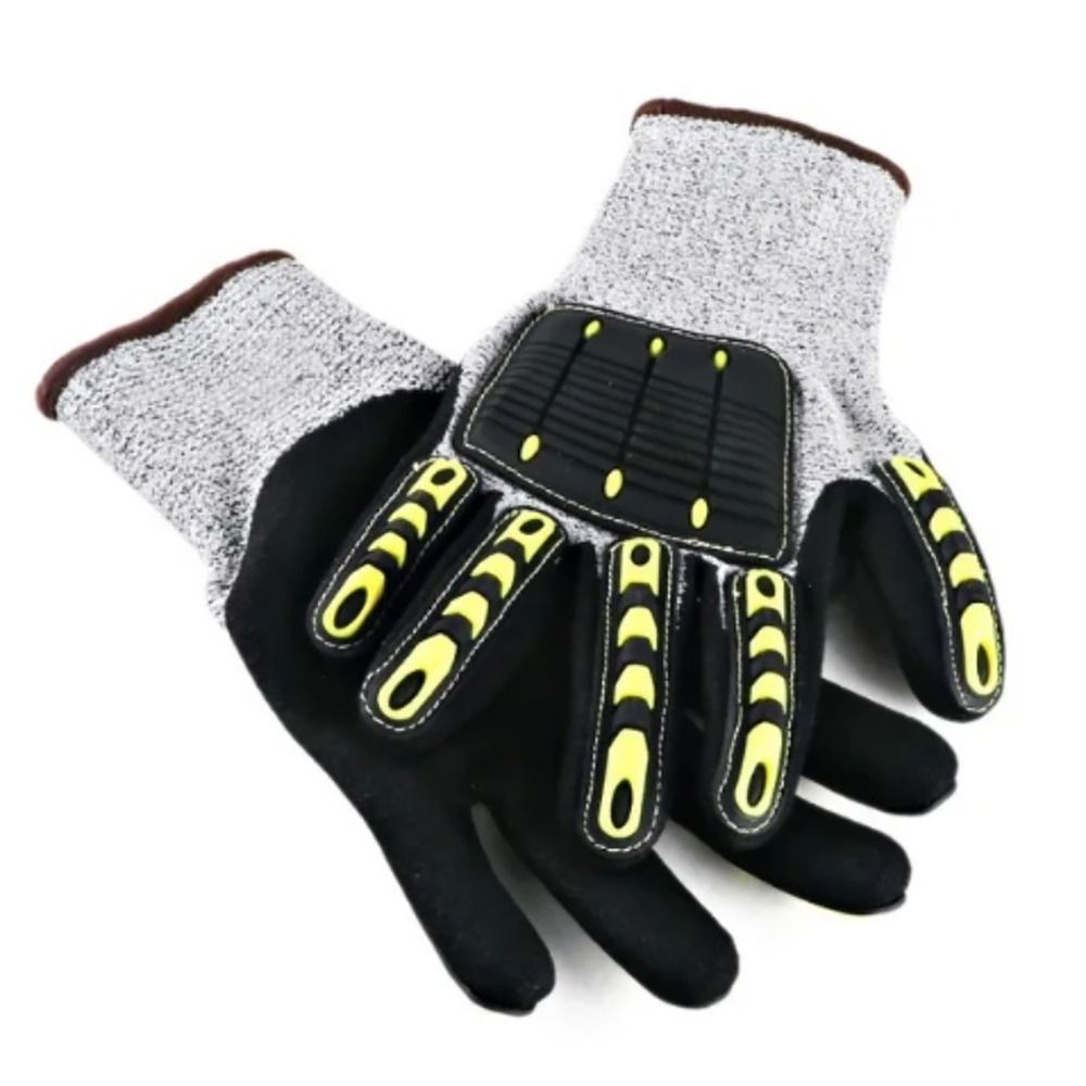 1Pair Anti-vibration Protectio - огляд і ціна Nitrile Mechanic Glove
