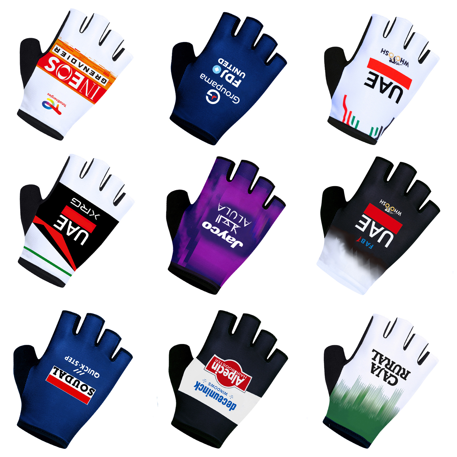 2026 UAE Team Cycling Gloves F - огляд і ціна Workout Glove Gym