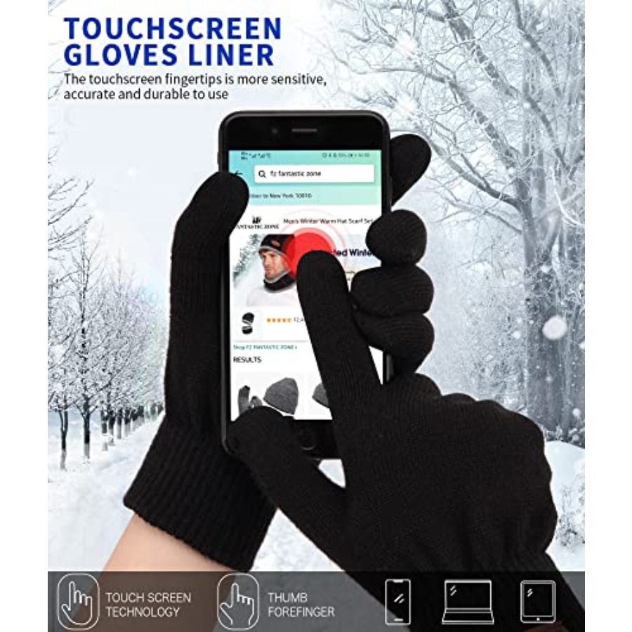 Women's Winter Touchscreen Woo - огляд і ціна Wool Glove Lined