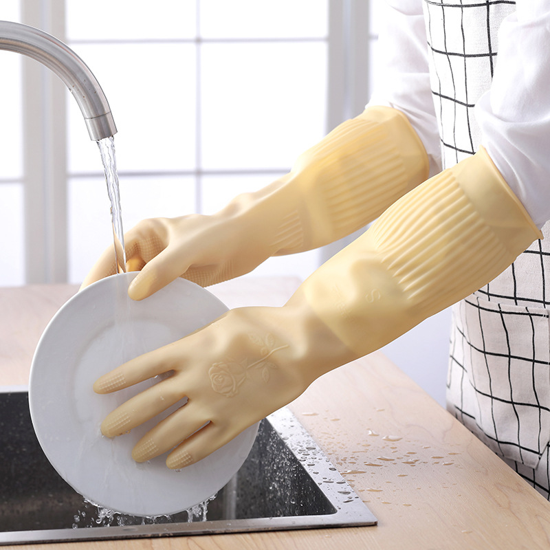 38cm Household Laundry Gloves  - огляд і ціна Dish Glove Rubber