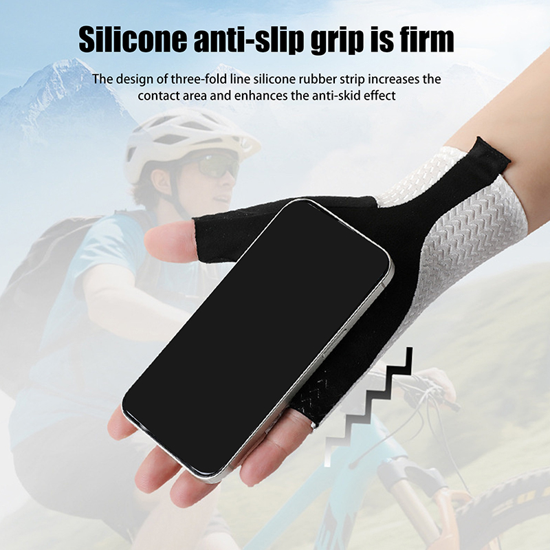 Summer Breathable Half Finger  - огляд і ціна Cycling Glove Padded