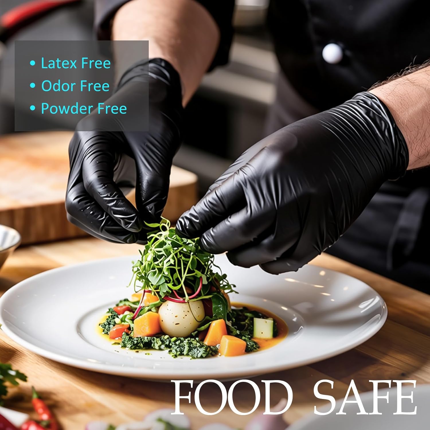6Mil Disposable Nitrile Gloves - огляд і ціна Exam Glove Nitrile