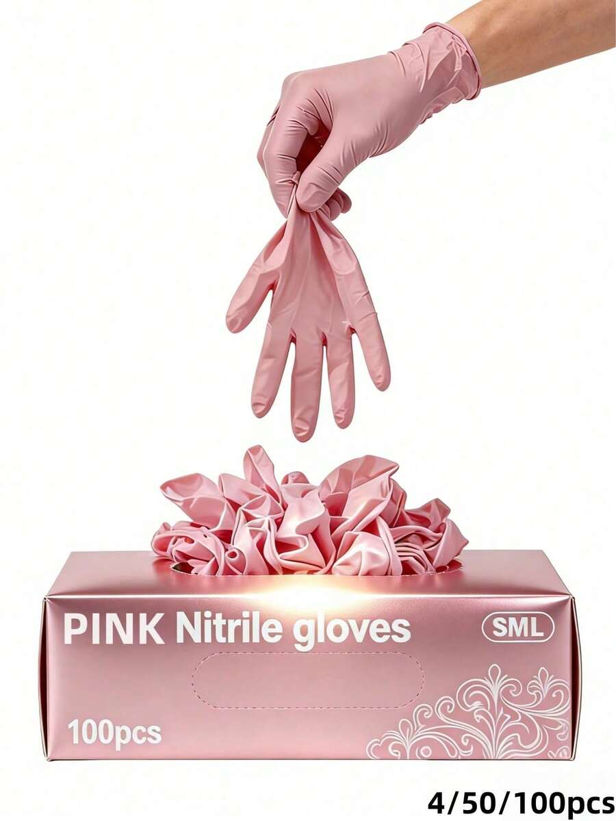 50/100pcs Disposable Nitrile G - огляд і ціна Latex Disposable Glove