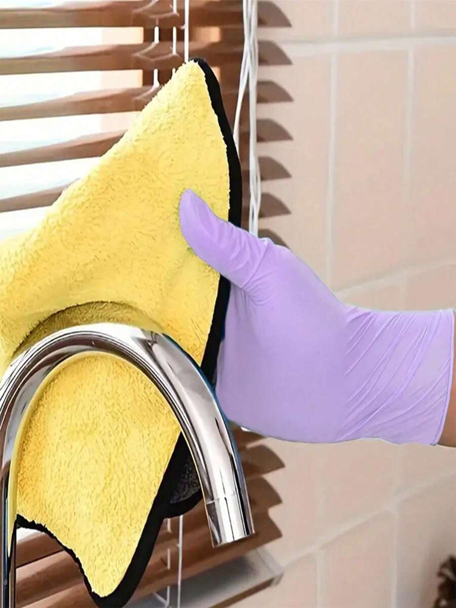 100/50/4pcs Disposable Purple  - огляд і ціна Latex Disposable Glove
