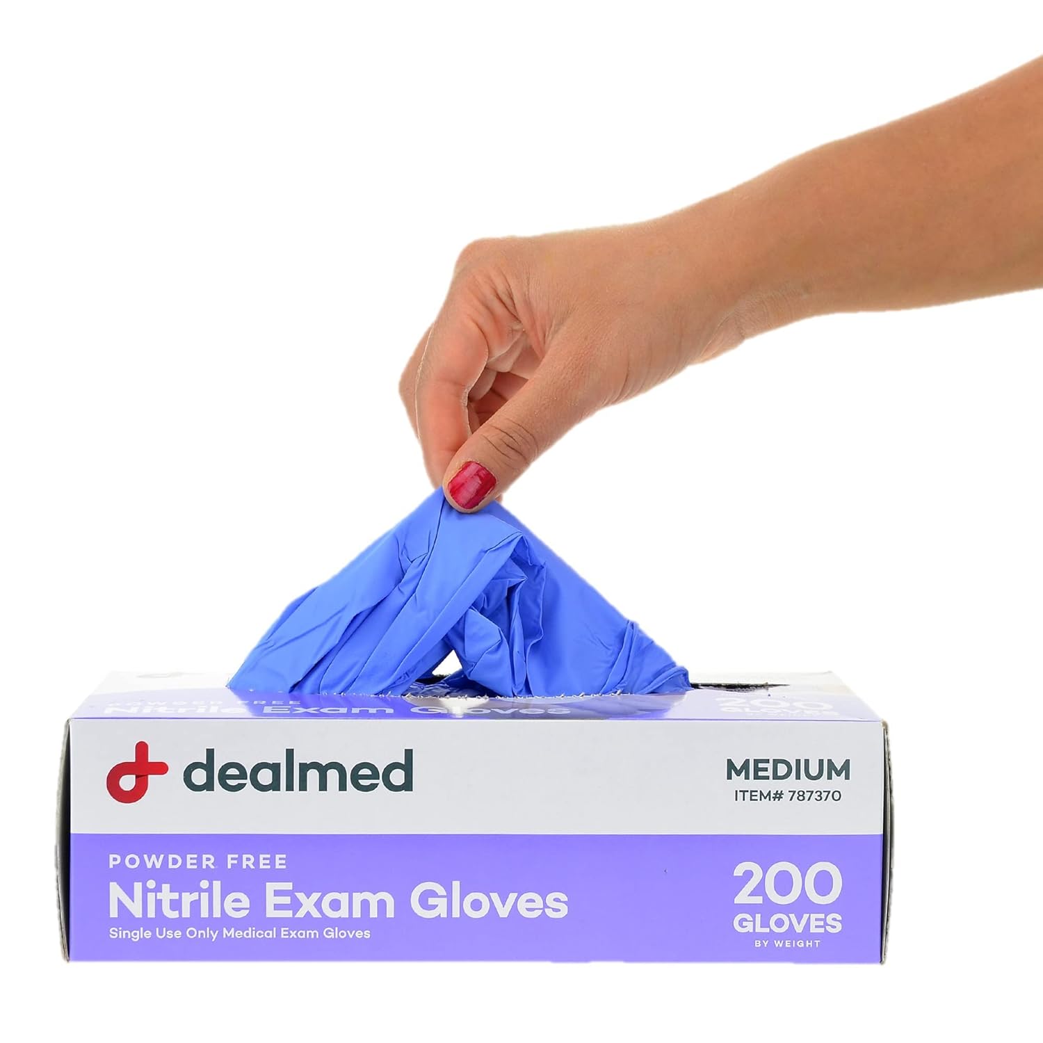Nitrile Medical Exam Gloves, D - огляд і ціна Exam Glove Nitrile