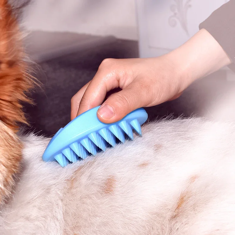 Pet Bath Brush Rubber Comb Hai - огляд і ціна Rubber Glove Cleaning