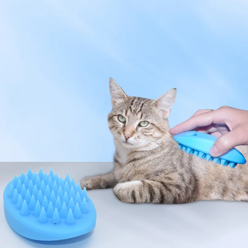 Pet Bath Brush Rubber Comb Hai - огляд і ціна Rubber Glove Cleaning