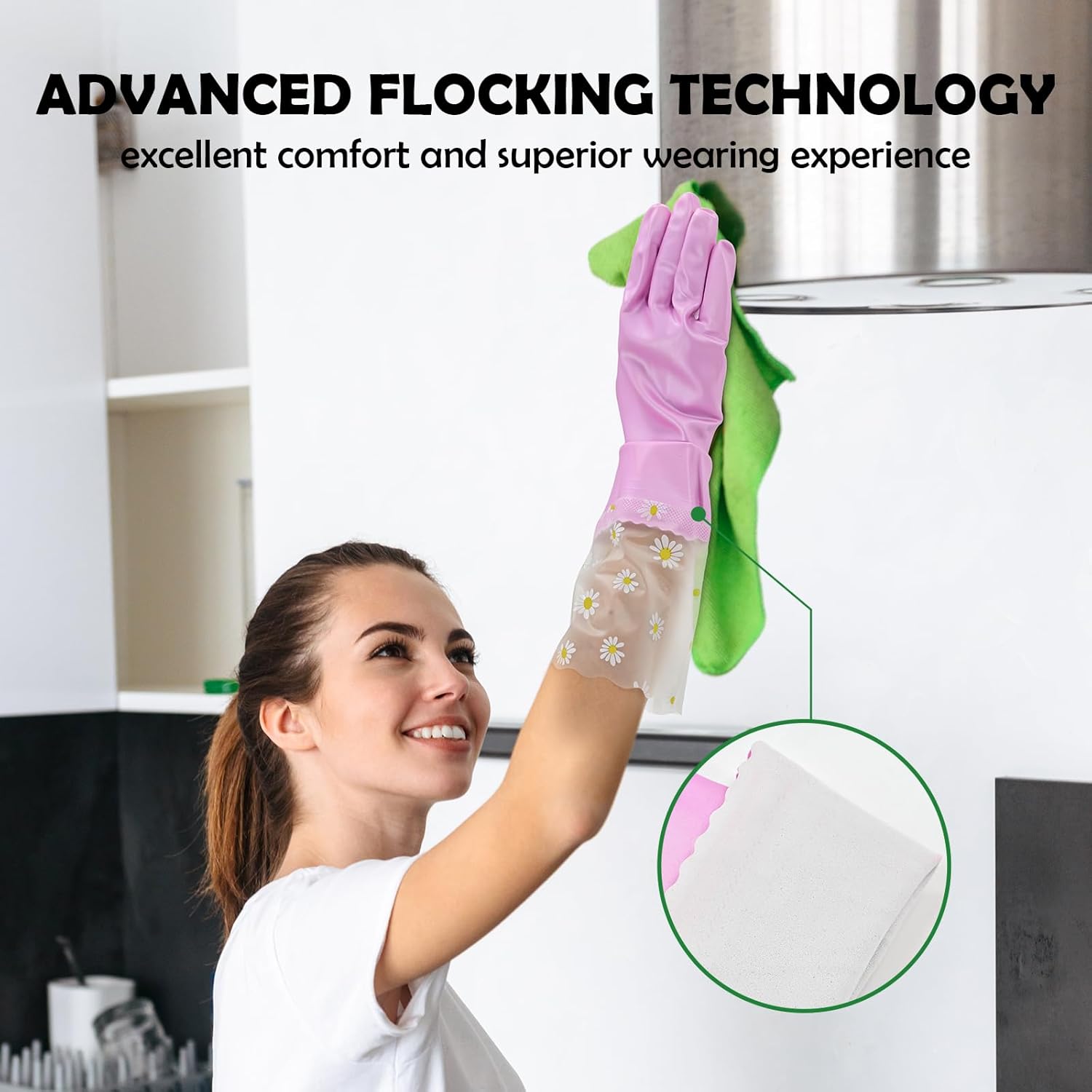 Reusable Rubber Cleaning Glove - огляд і ціна Rubber Glove Cleaning