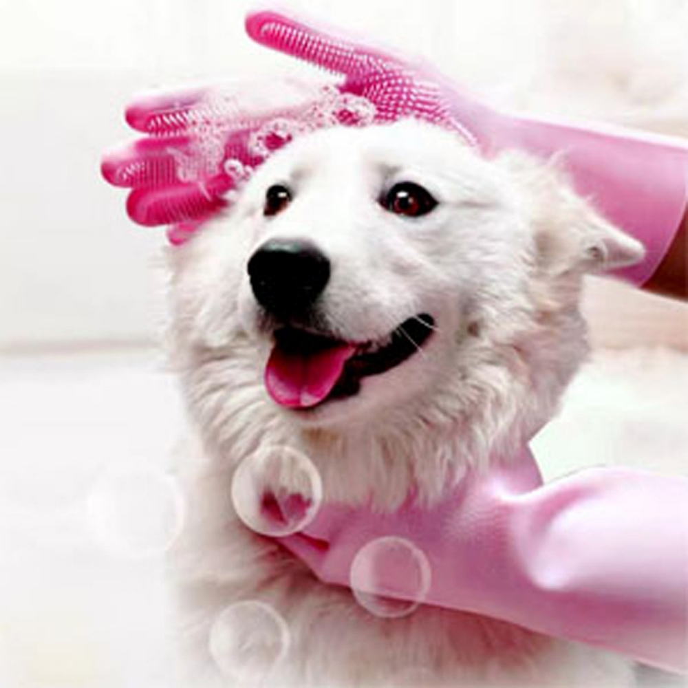 Silicone dishwashing gloves, h - огляд і ціна Dish Glove Rubber