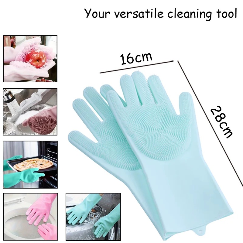 Silicone dishwashing gloves, h - огляд і ціна Dish Glove Rubber