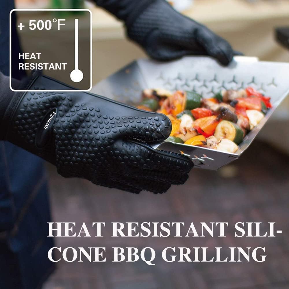 Silicone Oven Mitts, Heat Resi - огляд і ціна Oven Mitt Silicone