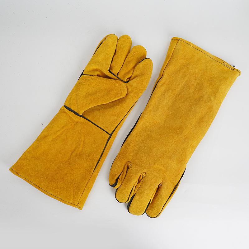 1 Pair 40Cm Welding Leather Gl - огляд і ціна Cut Resistant Glove