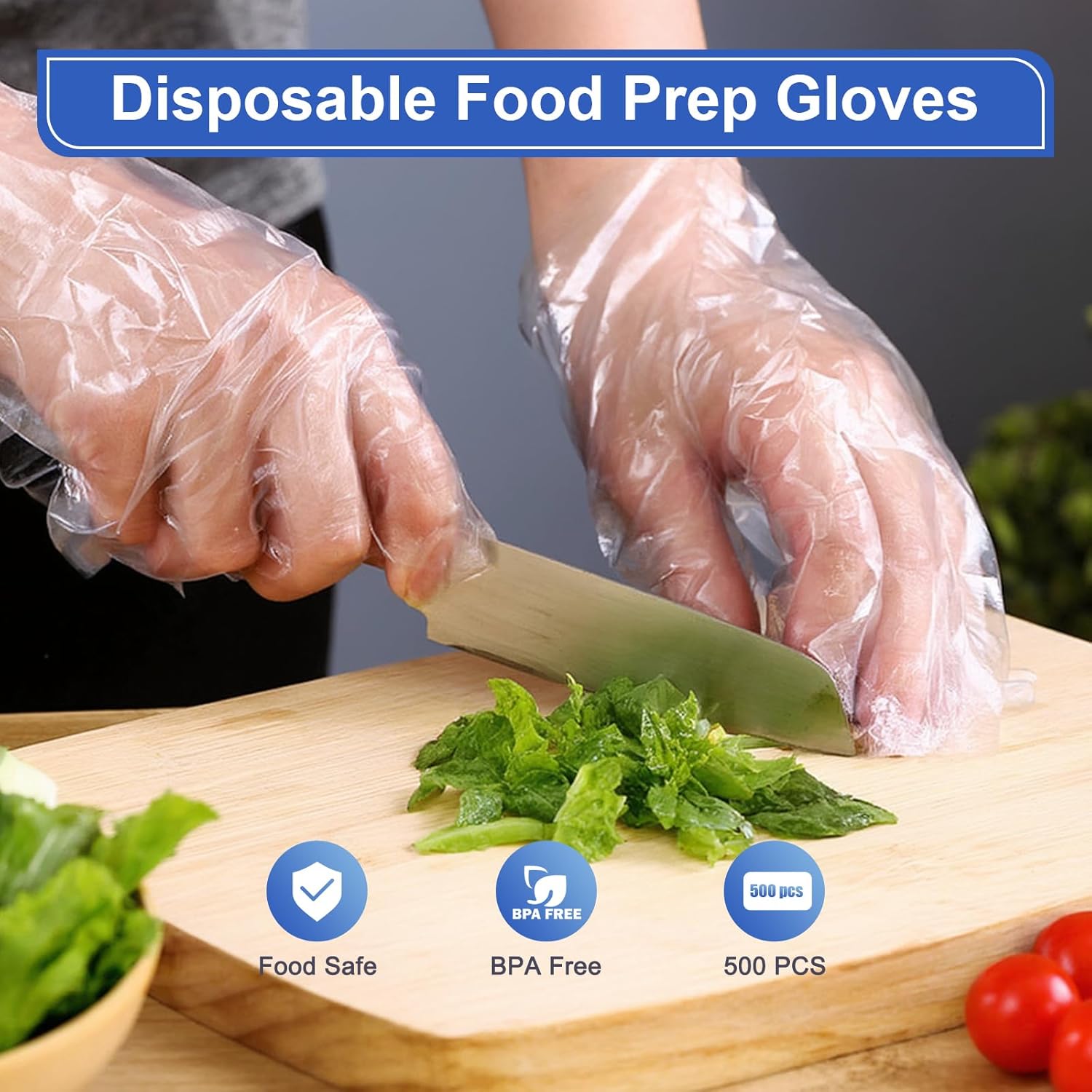 500 Pcs Disposable Food Prep G - огляд і ціна Latex Disposable Glove