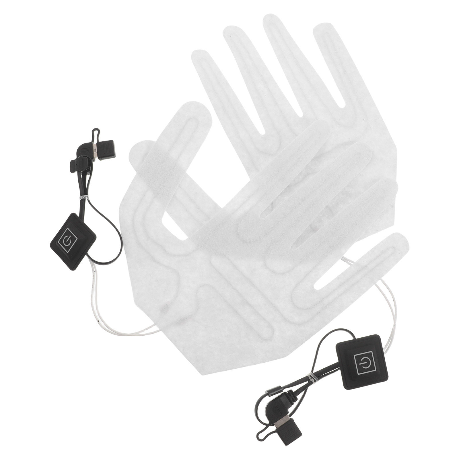 2Pcs Full Finger Electric Heat - огляд і ціна Cycling Glove Padded
