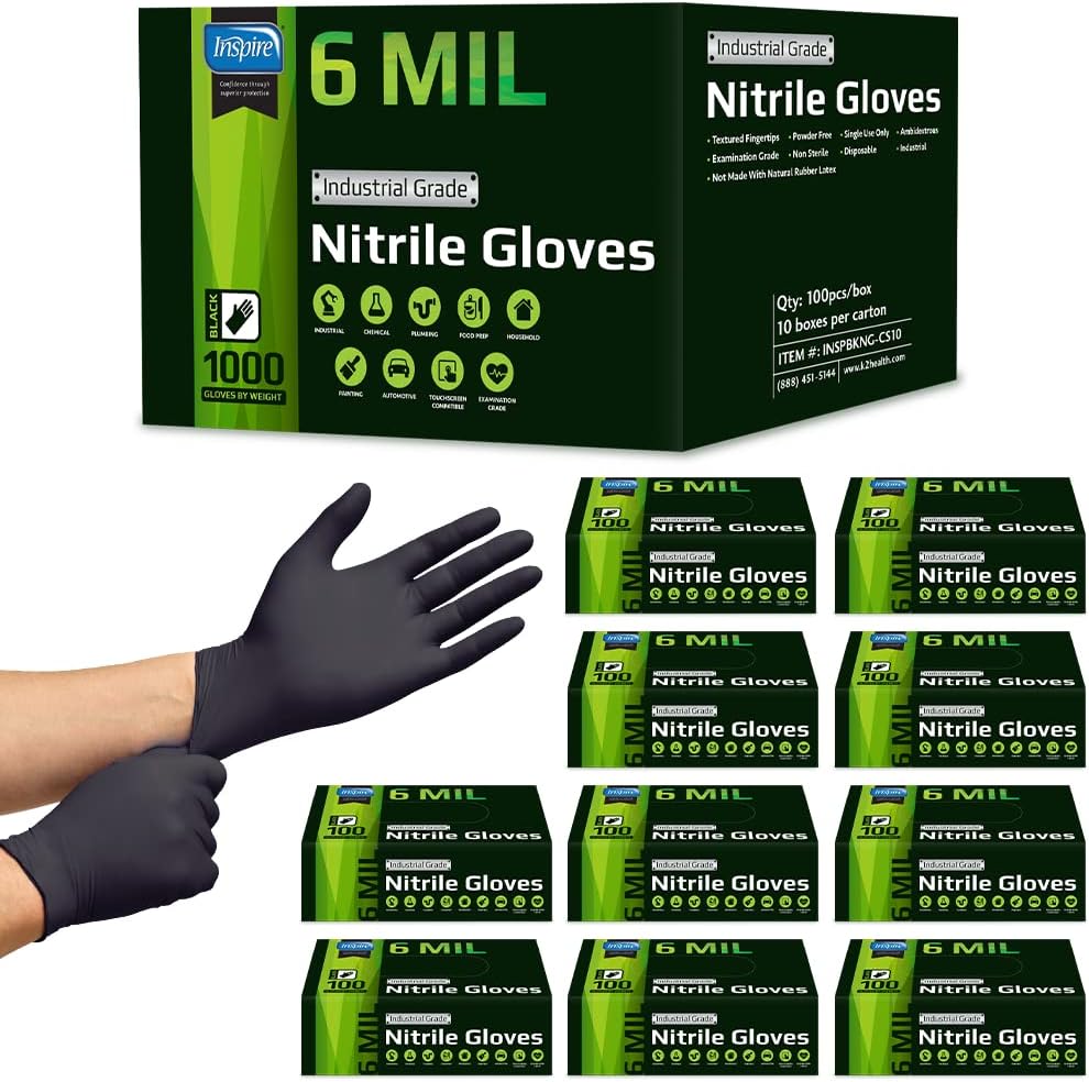 Heavy Duty Stretch Nitrile Glo - огляд і ціна Nitrile Mechanic Glove